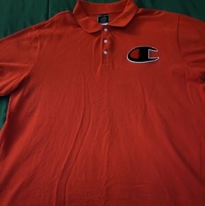 Champion Big C Patch Polo Shirt